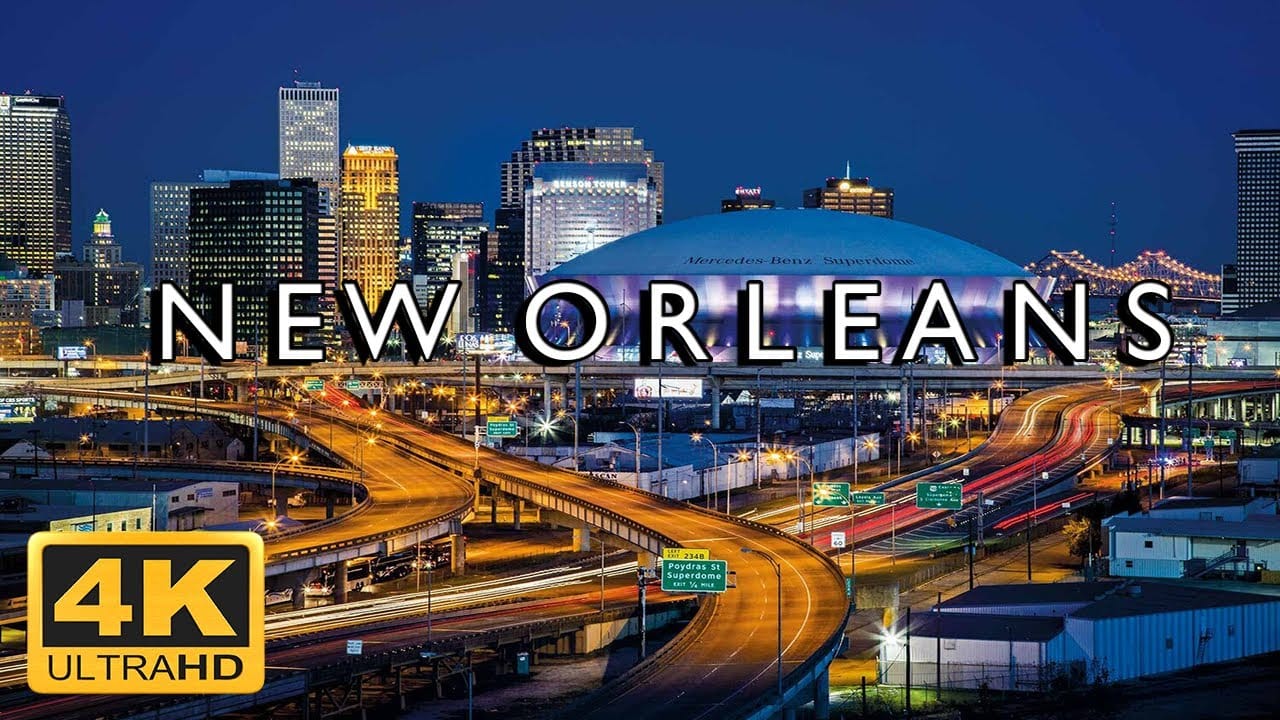 New Orleans drone video
