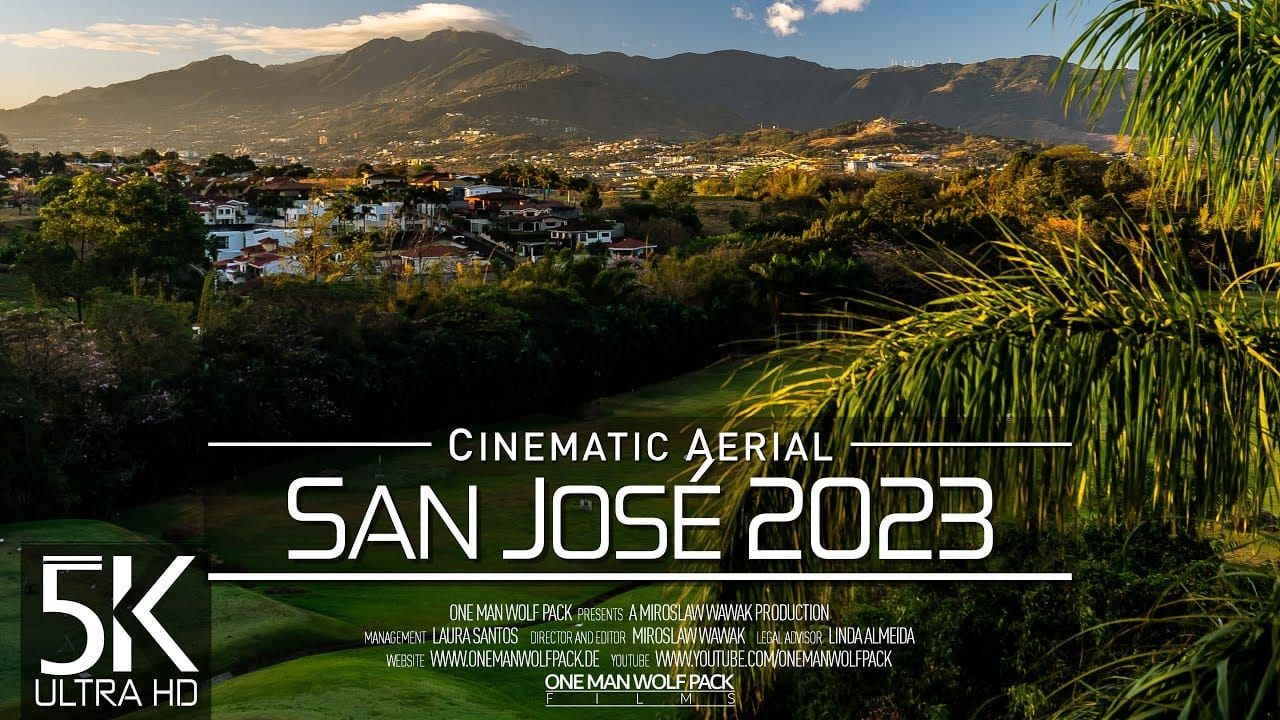 SAN JOSE, COSTA RICA video in 4k