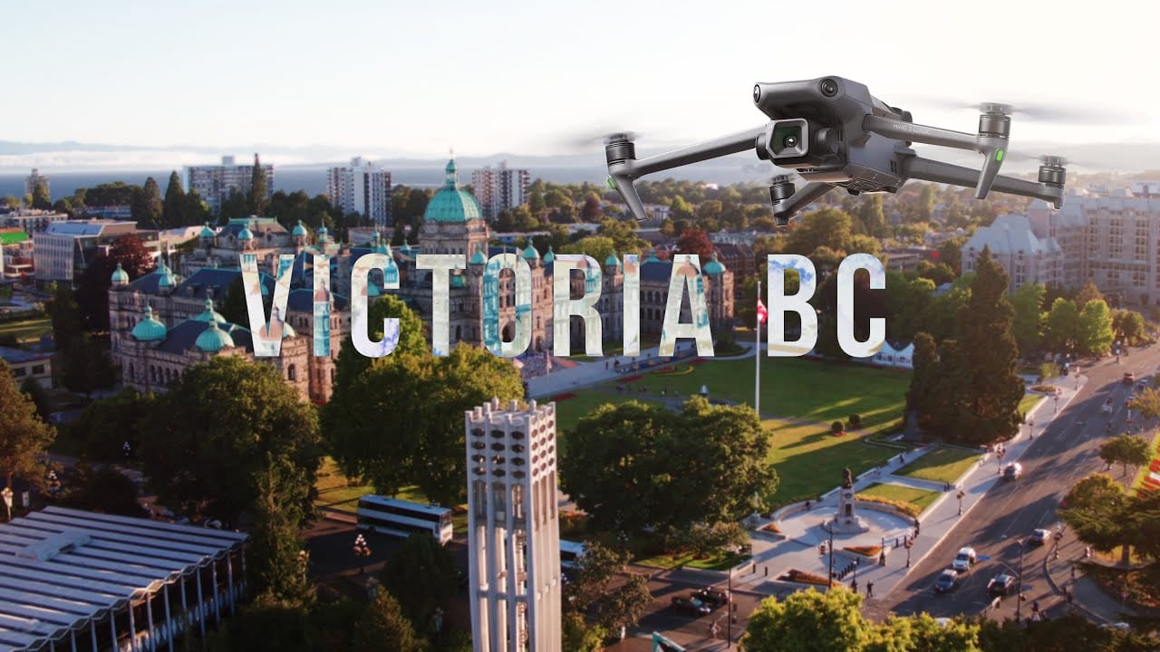Victoria BC drone footage 4K