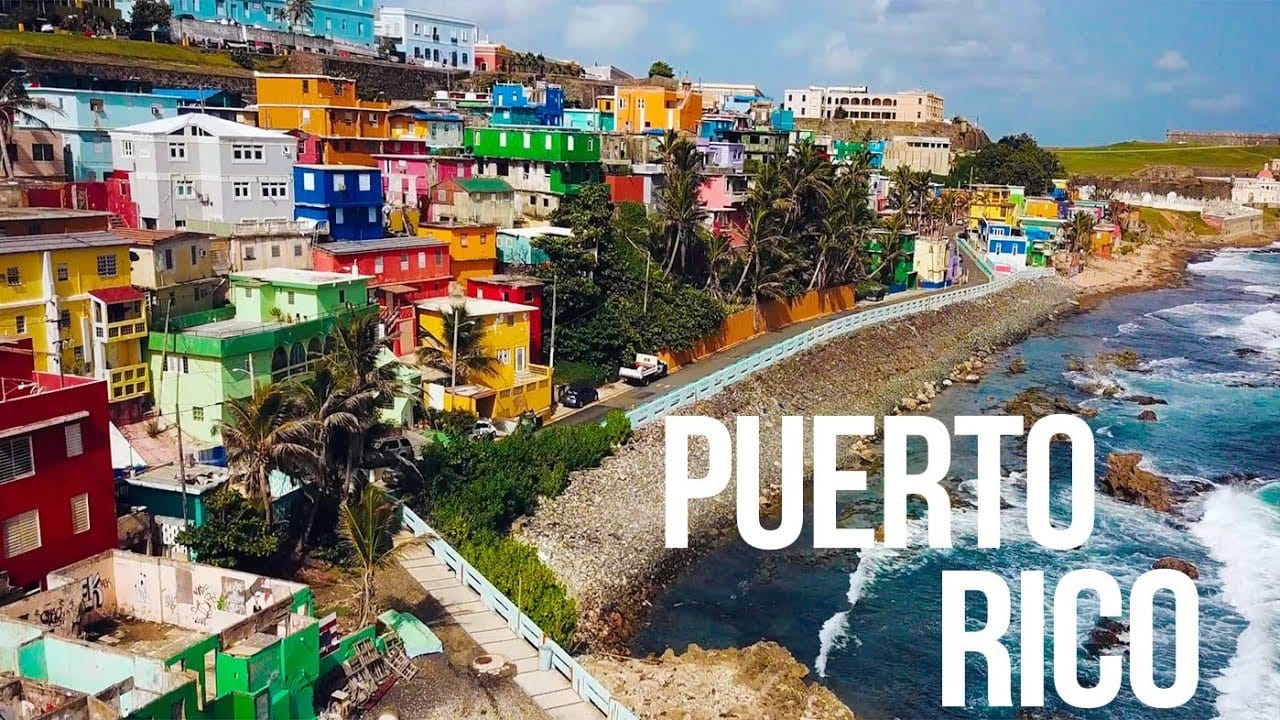 SAN JUAN, PUERTO RICO video in 4k