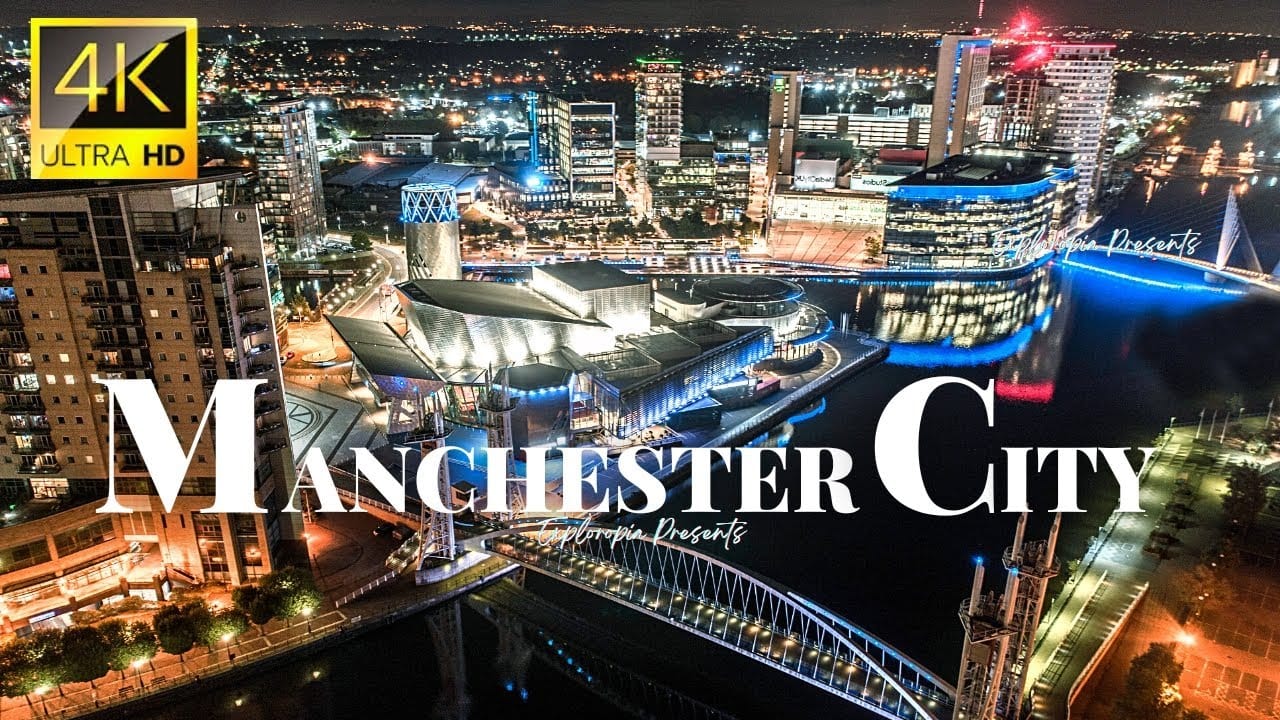 Manchester, England 4K