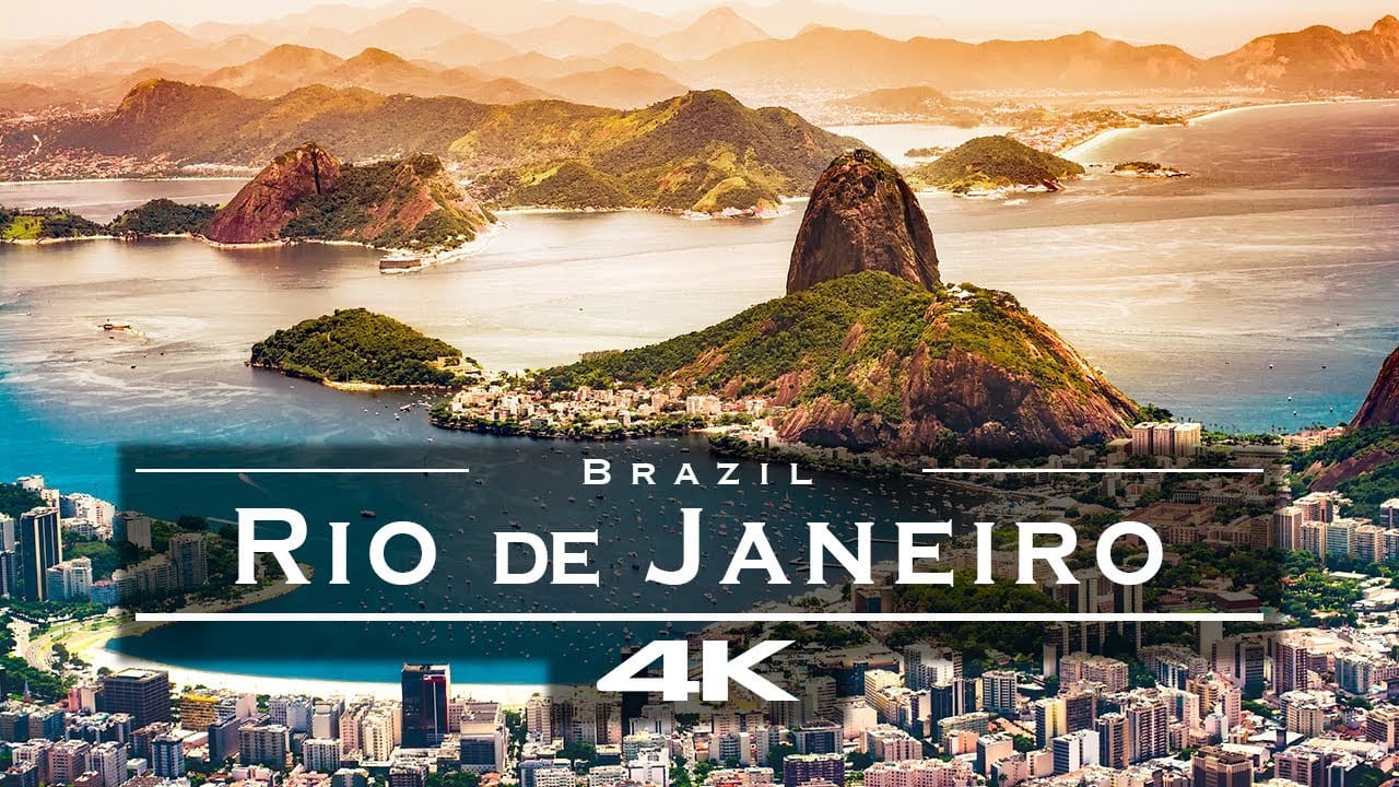 Rio de Janeiro, Brazil video in 4k