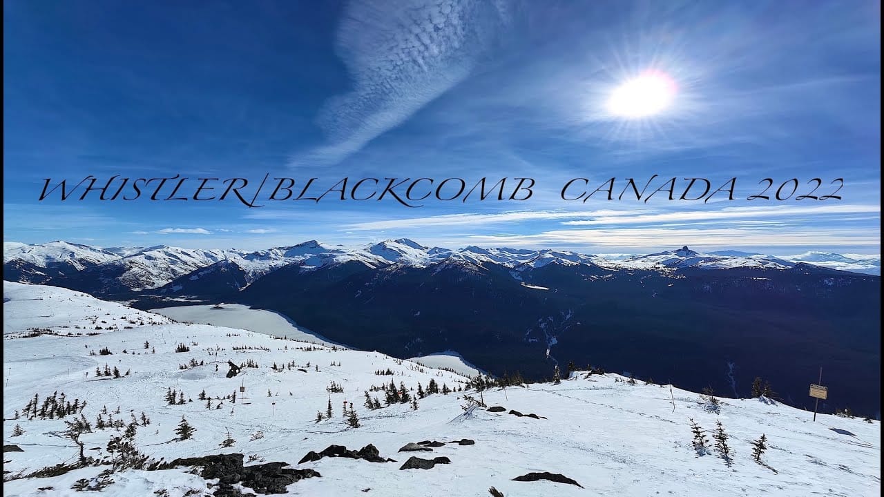 Whistler Blackcomb drone FPV