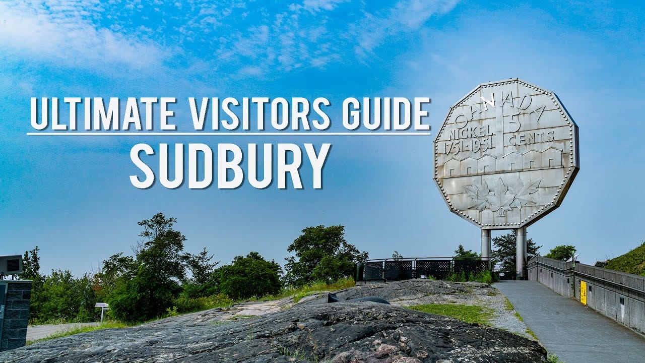 Sudbury, Canada. Video 4 K