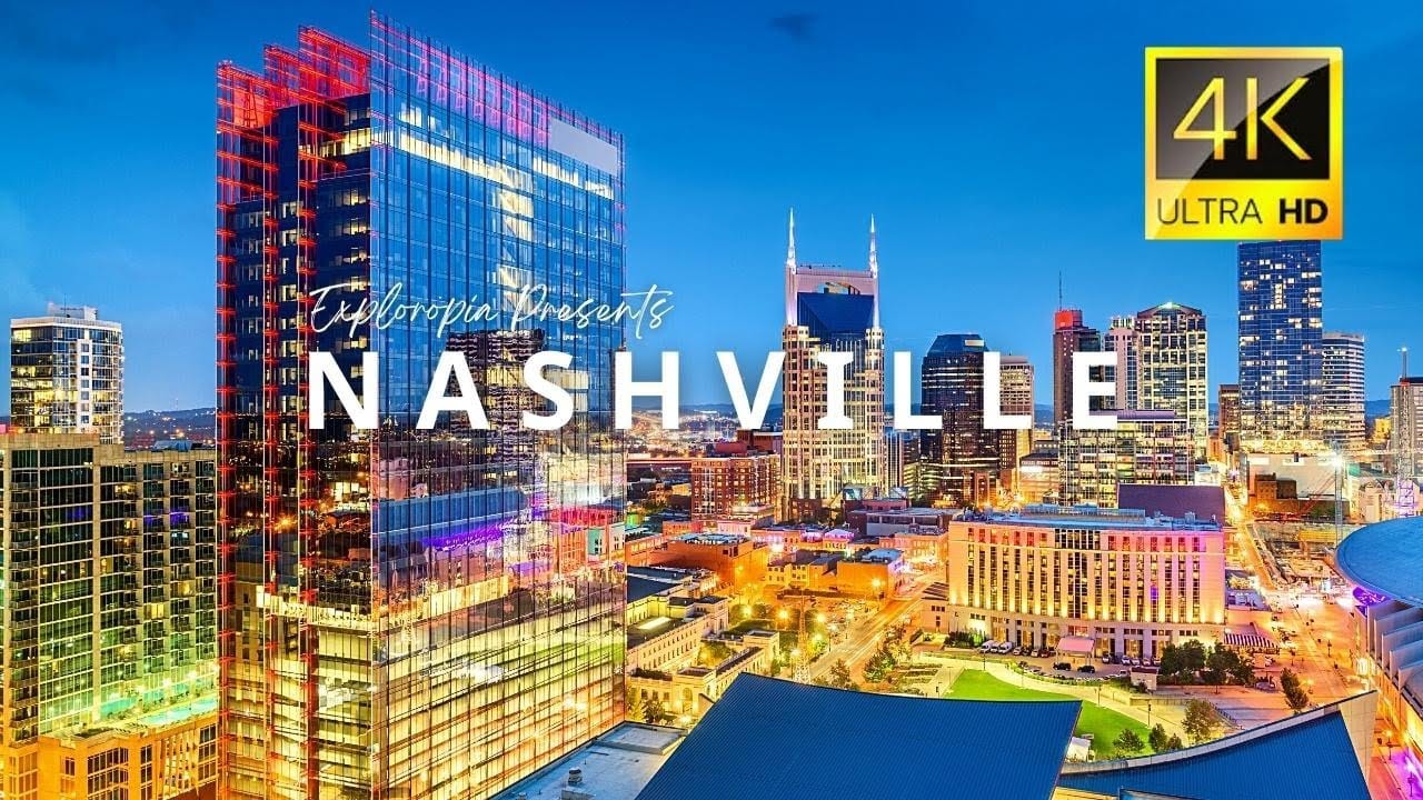 Nashville aerial view
