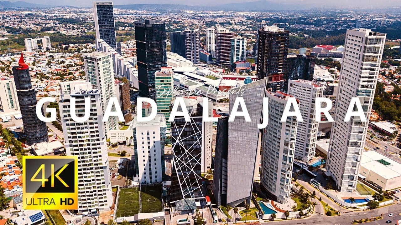GUADALAJARA video in 4k