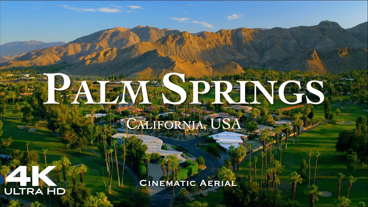 Palm Springs aerial view