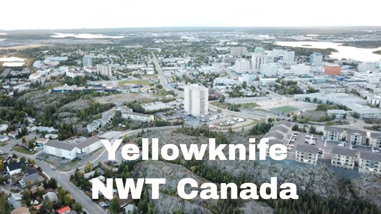Yellowknife, Canada Video 4 K