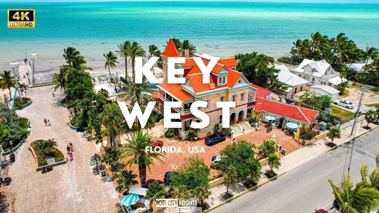 Key West Aerial drone view