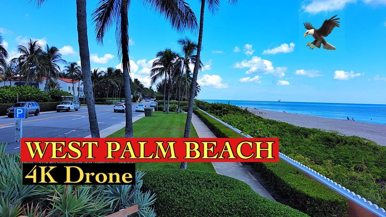 West Palm Beach drone video