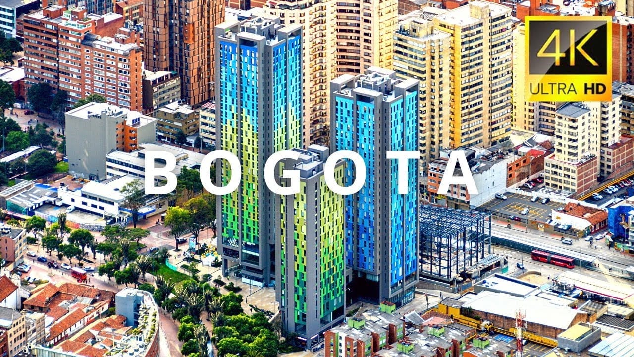Bogota, Colombia video in 4k