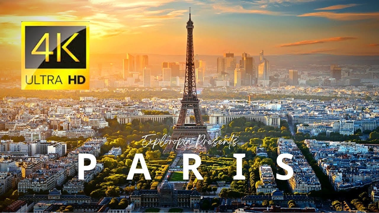 Paris Video Footage in 4K