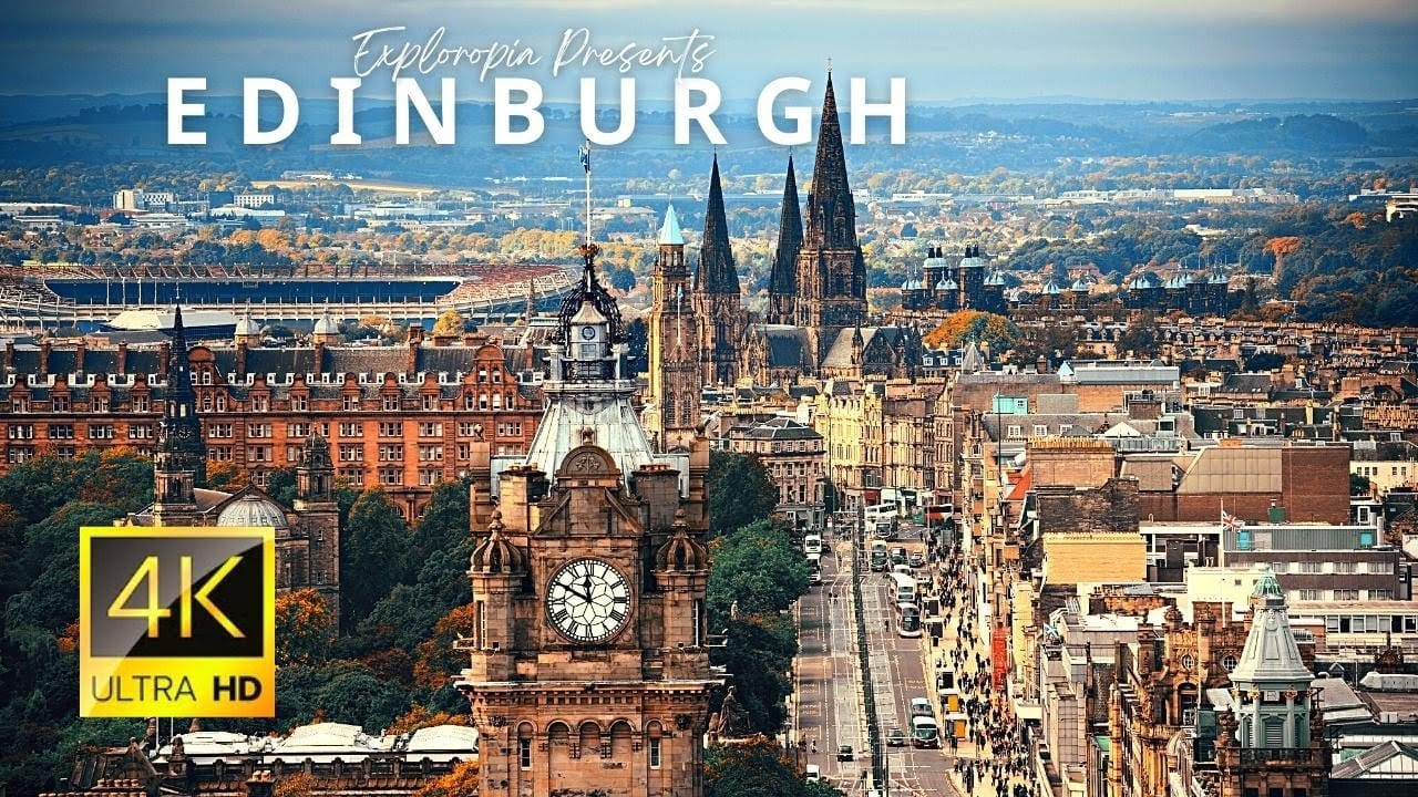 Edinburgh, Scotland 4K