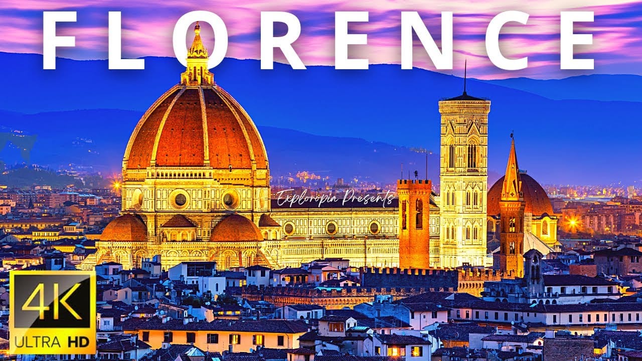 Firenze, Italy 4K