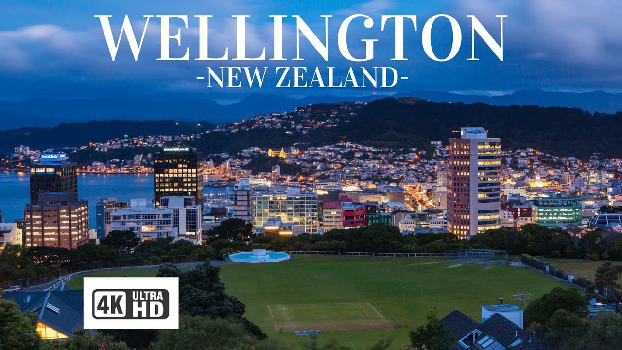 Wellington New Zealand 4K