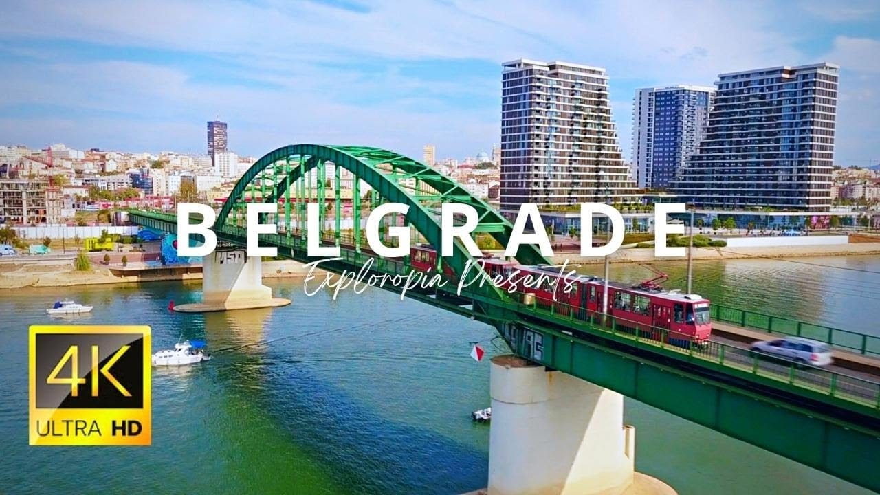 Belgrade drone video