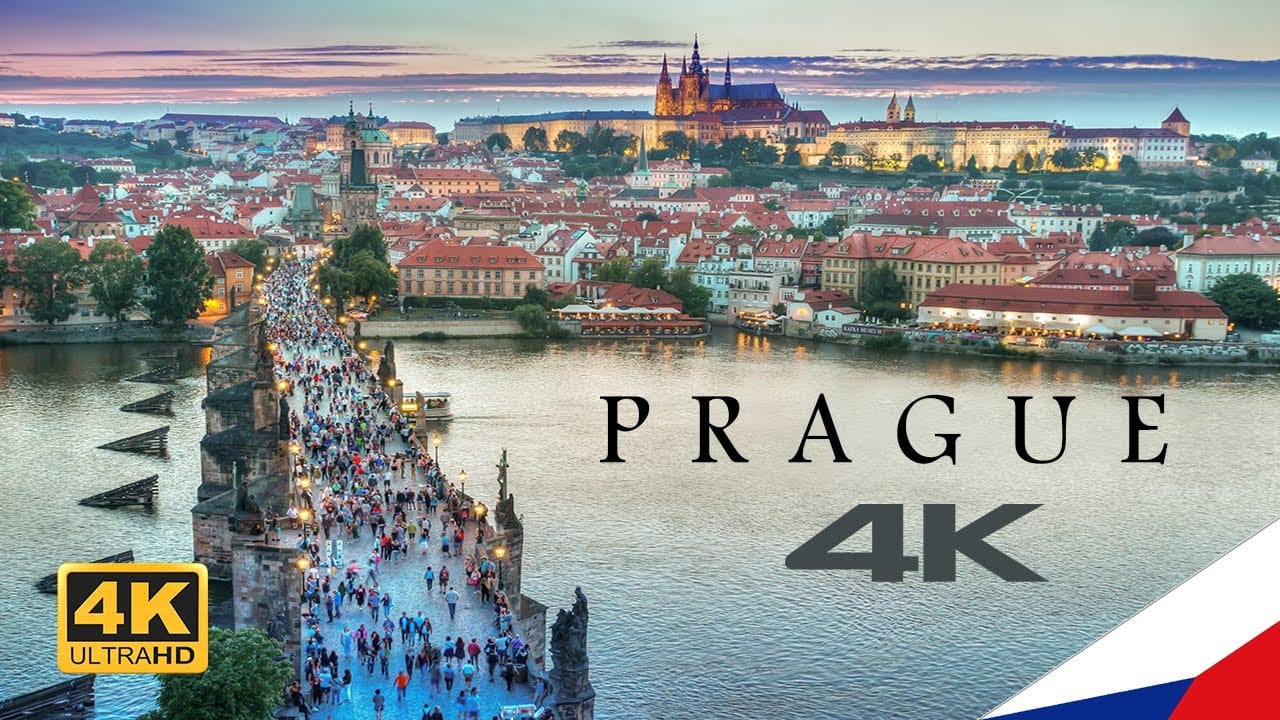 Prague footage in 4K