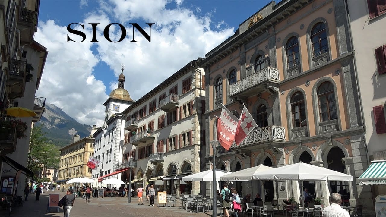 City of Sion in 4K
