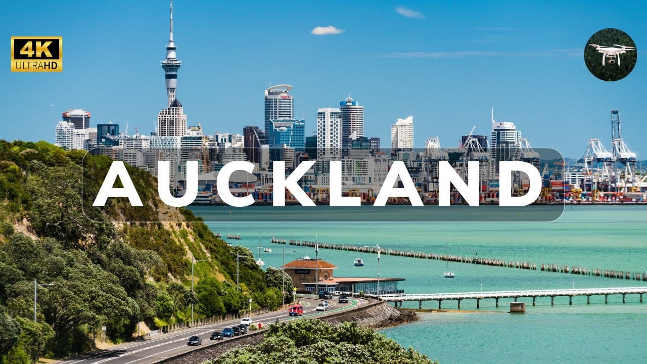 Auckland New Zealand 4K