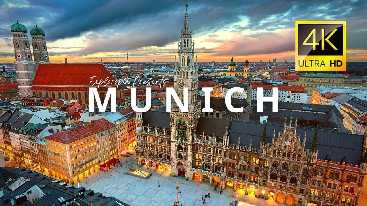 Munich 4K video footage