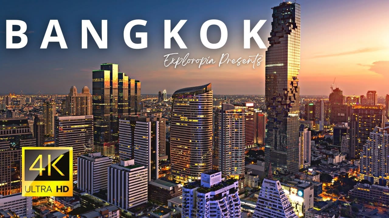 Bangkok, Thailand 4K Video