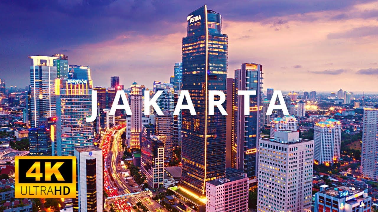 Jakarta, Indonesia Video 4K