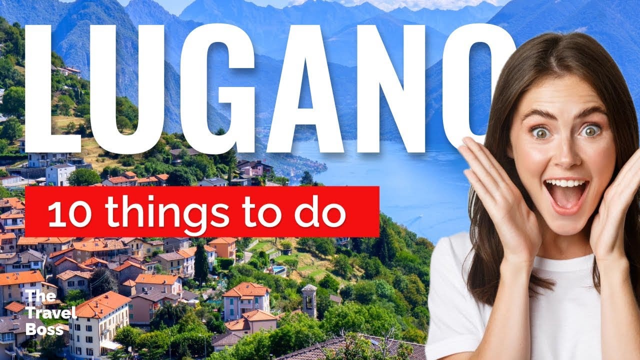 Lugano, Switzerland 4K