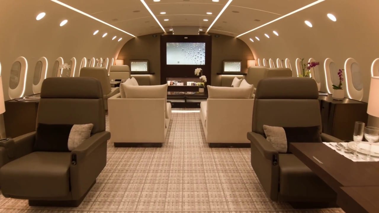 Inside The First Ever DreamJet BBJ 787 - Kestrel Aviation Management -VVIP Private Tour by CEO