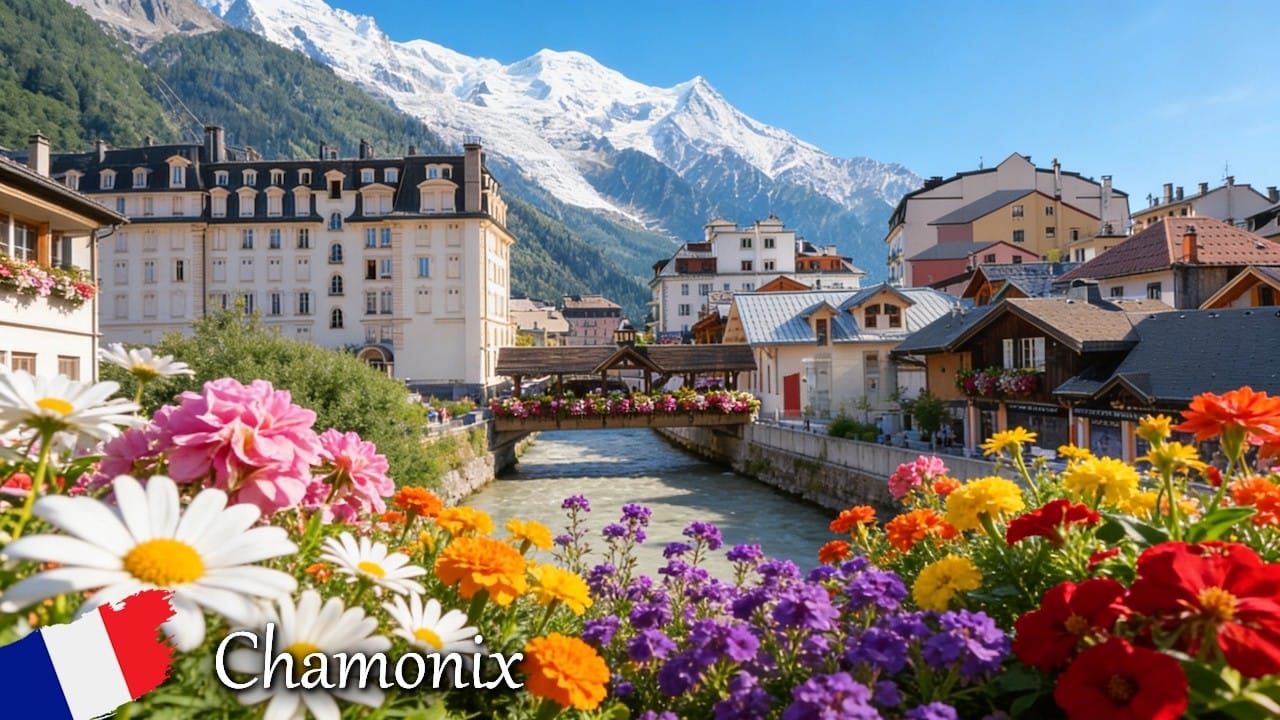 Chamonix Video footage in 4K