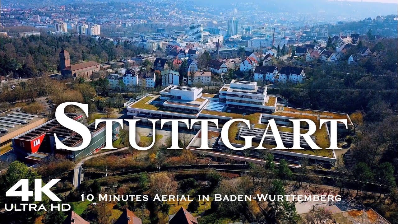 Stuttgart drone video