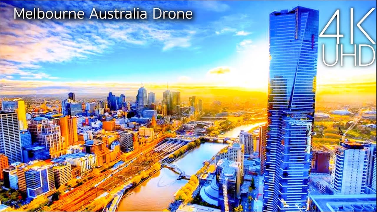 Melbourne drone video