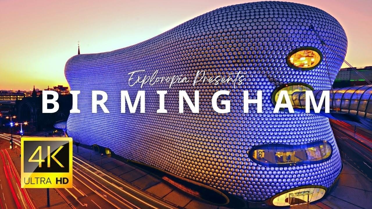 Birmingham City, England 4K
