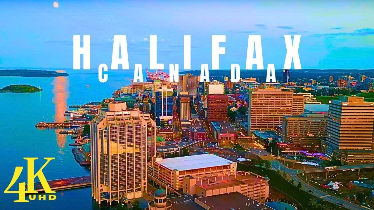 Halifax, Canada. Video 4 K
