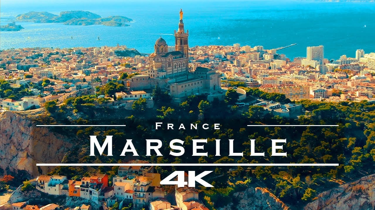 Marseille, France 4K