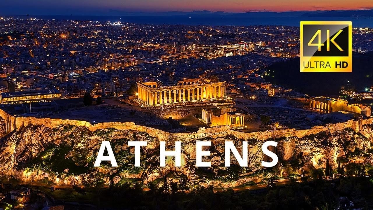 Athens video footage