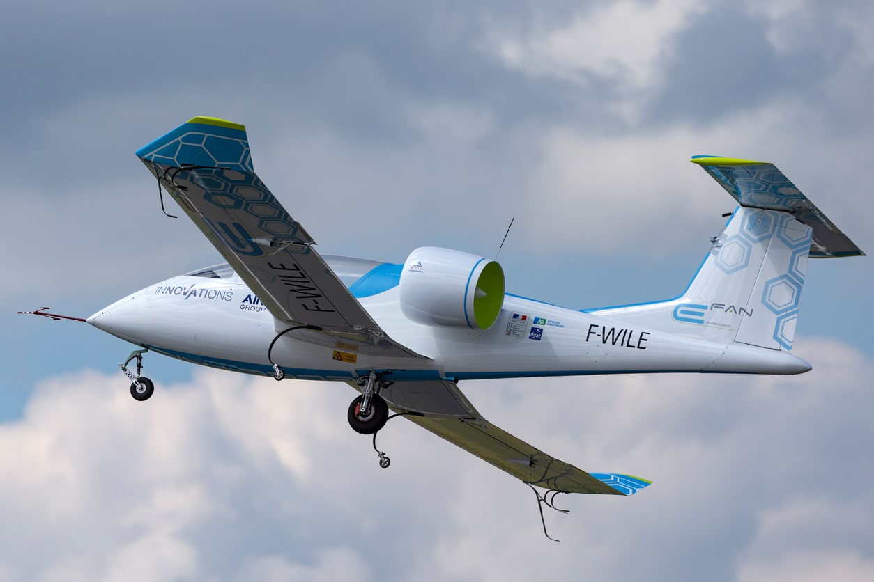 Airbus E-FAN electric aircraft