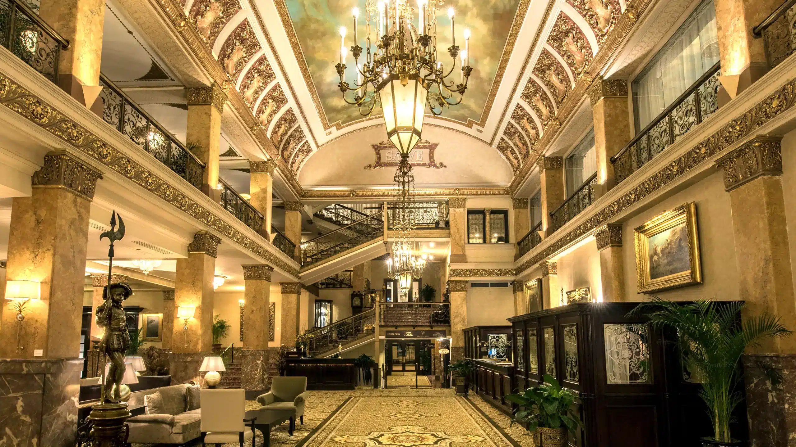 The Pfister Hotel, Milwaukee, Wisconsin, USA