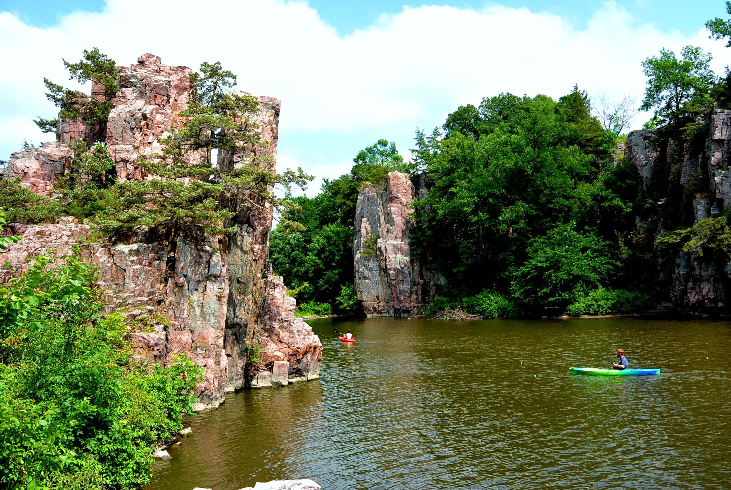 Palisades State Park in Sioux Falls, South Dakota