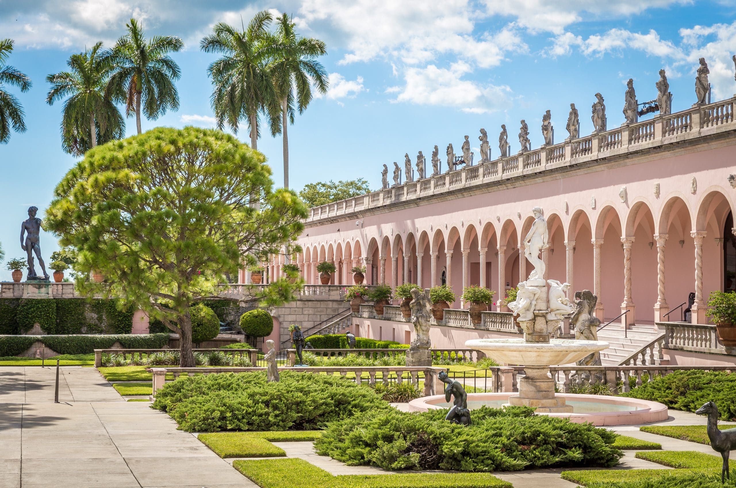 SARASOTA, USA - Ringling museum complex