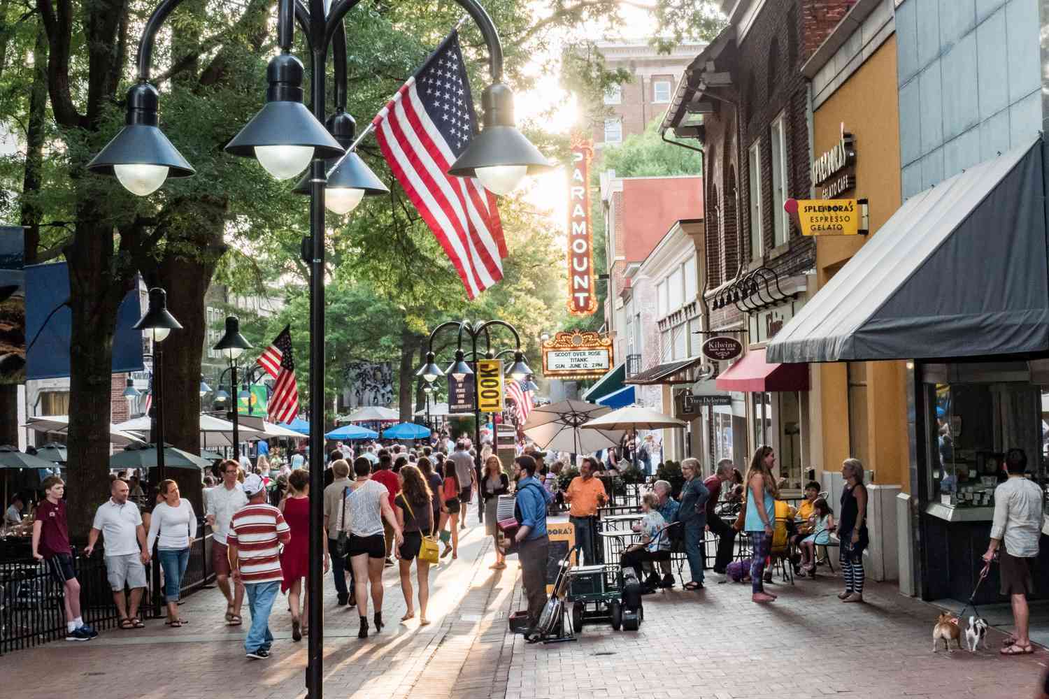 Downtown Mall, Charlottesville, Virginia