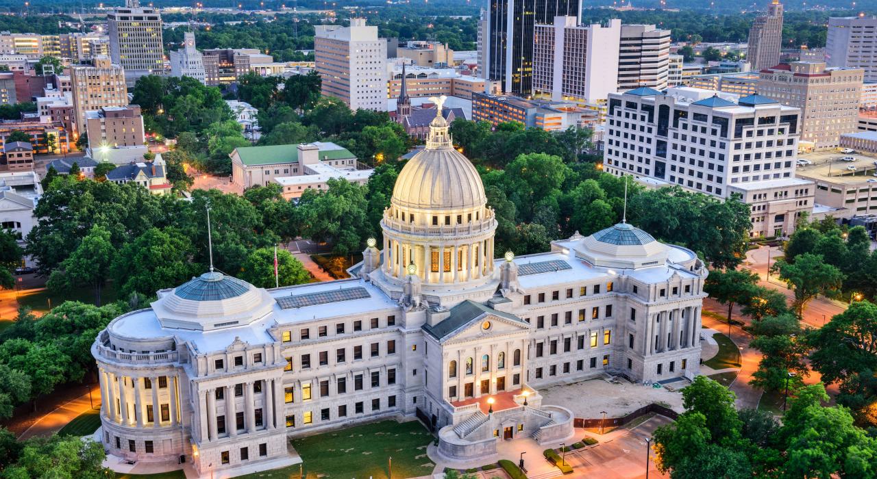 Mississippi State Capital - Jackson, Mississippi