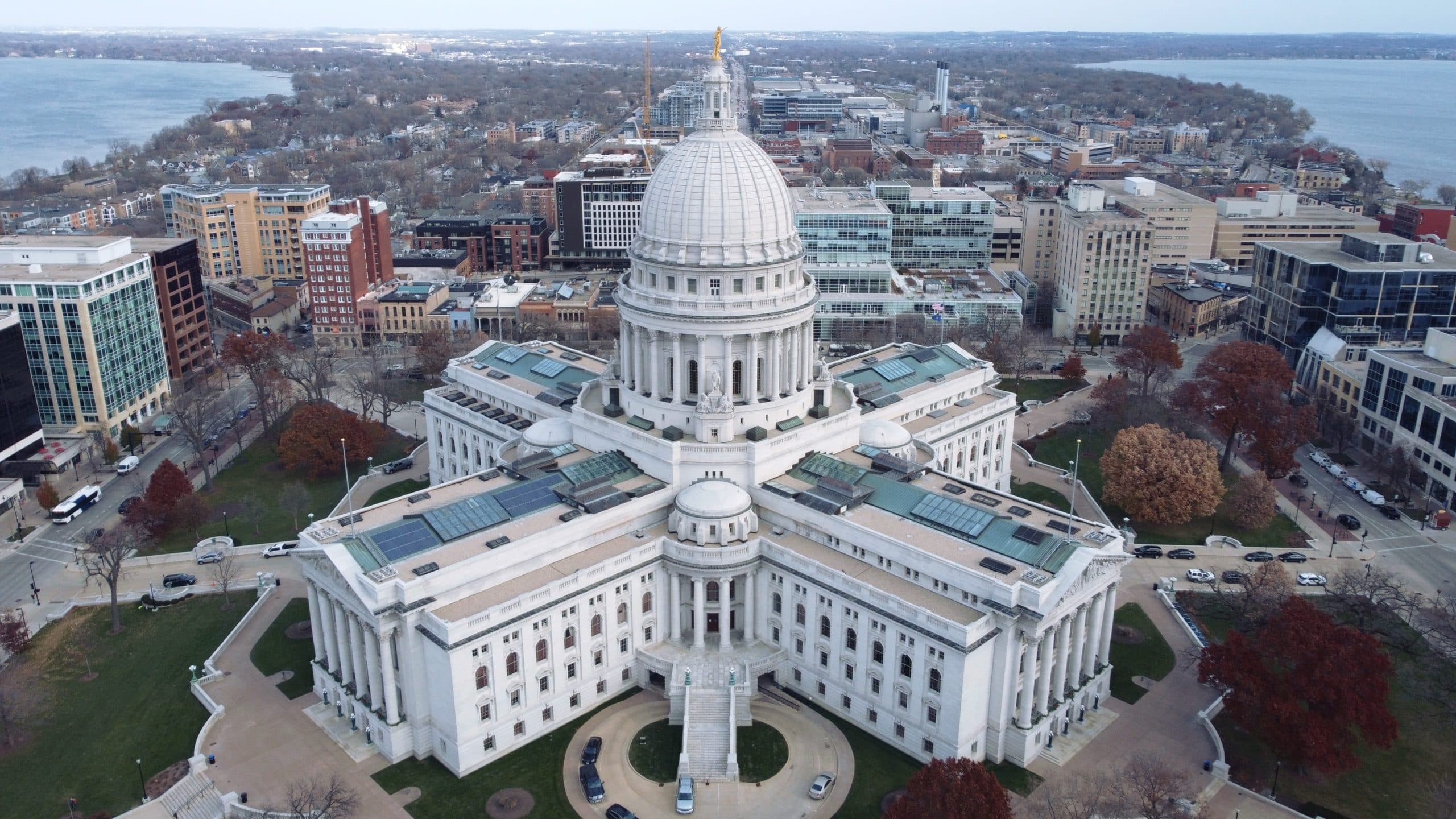 Wisconsin State Capitol, Madison, WI, USA