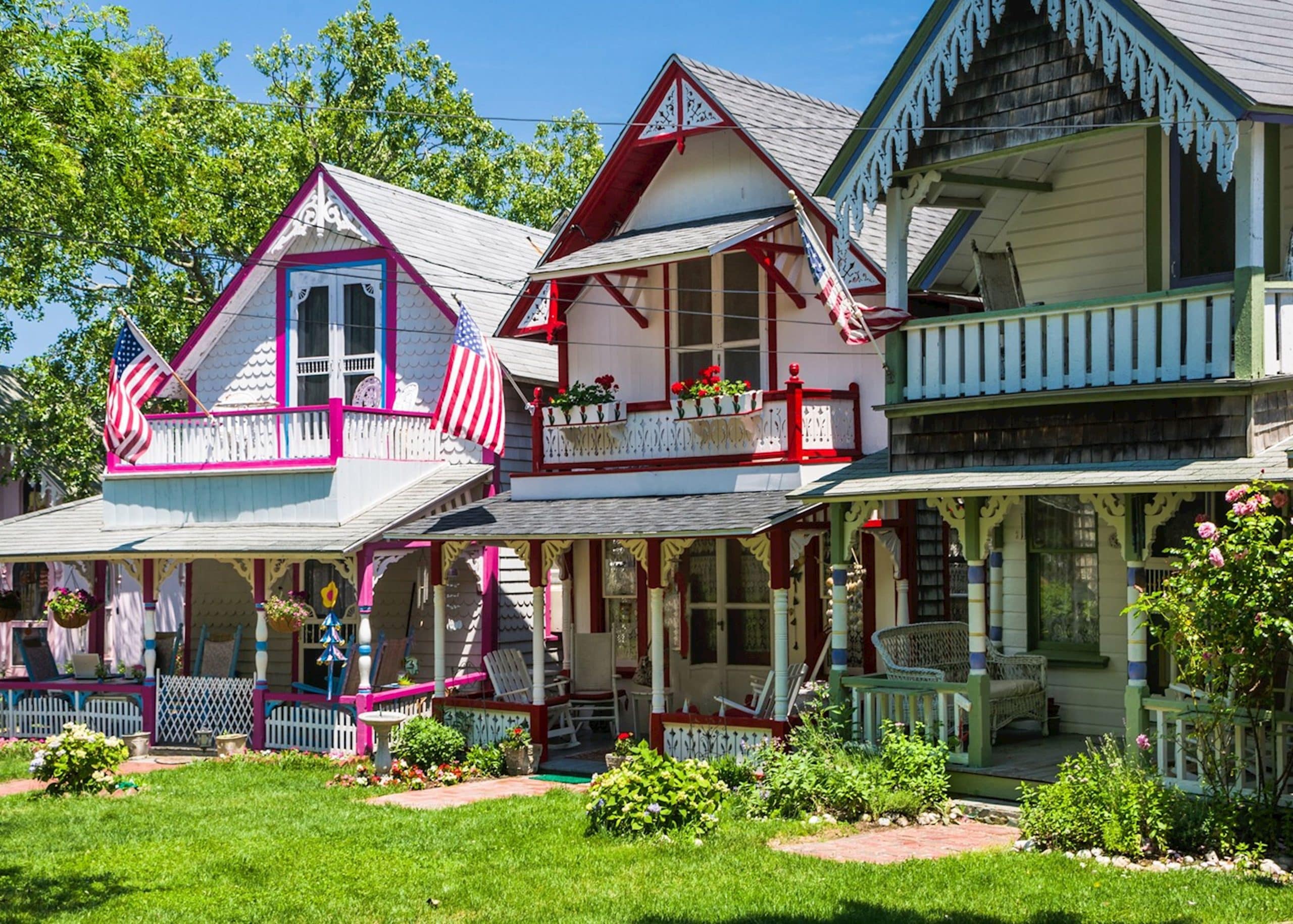 Gingerbread Houses, Martha's Vineyard