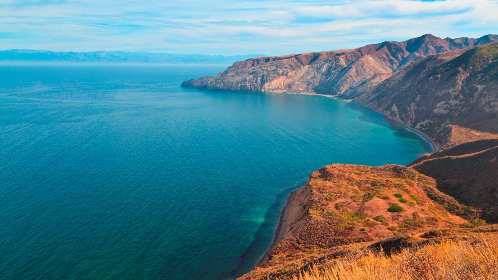 Lobo Canyon Beach, Santa Rosa Island, Channel Islands National Park, California USA