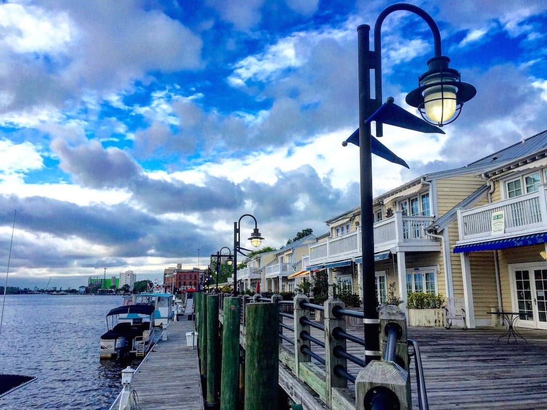 The Riverwalk in Wilmington, North Carolina