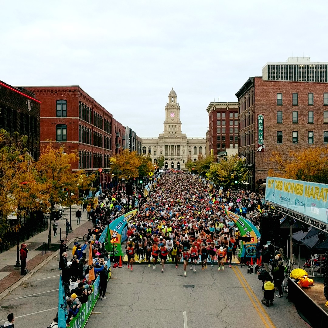 IMT Des Moines Marathon. Fly Private Jet.