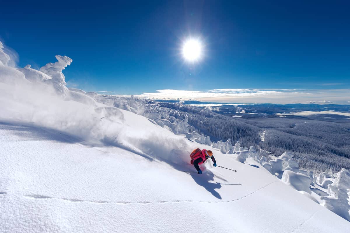 Big White Ski Resort, Kelowna. Kelowna private jet charter