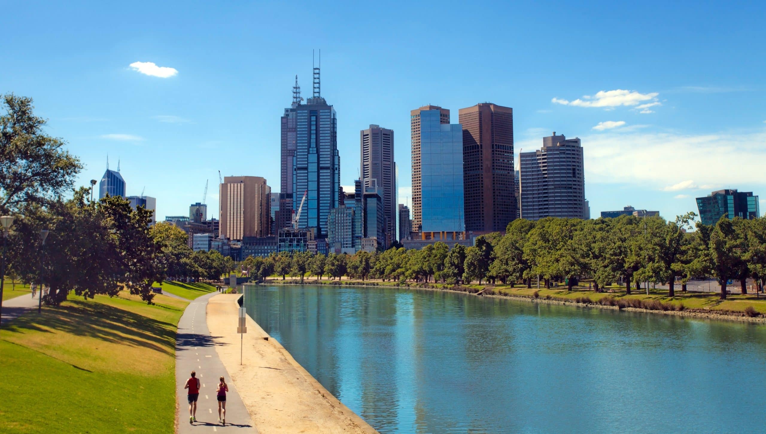 River in Melbourne.