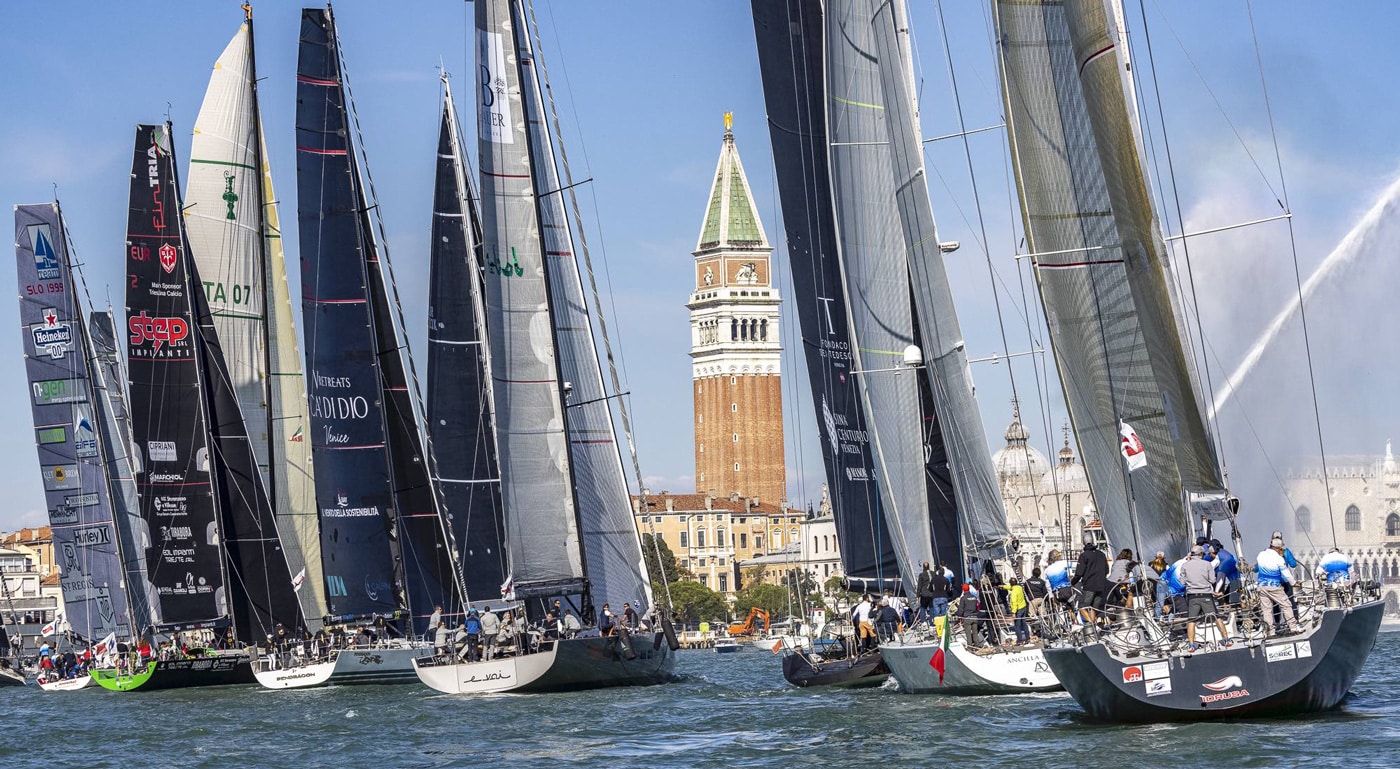 Venice sailing. Fly Private to Venice.