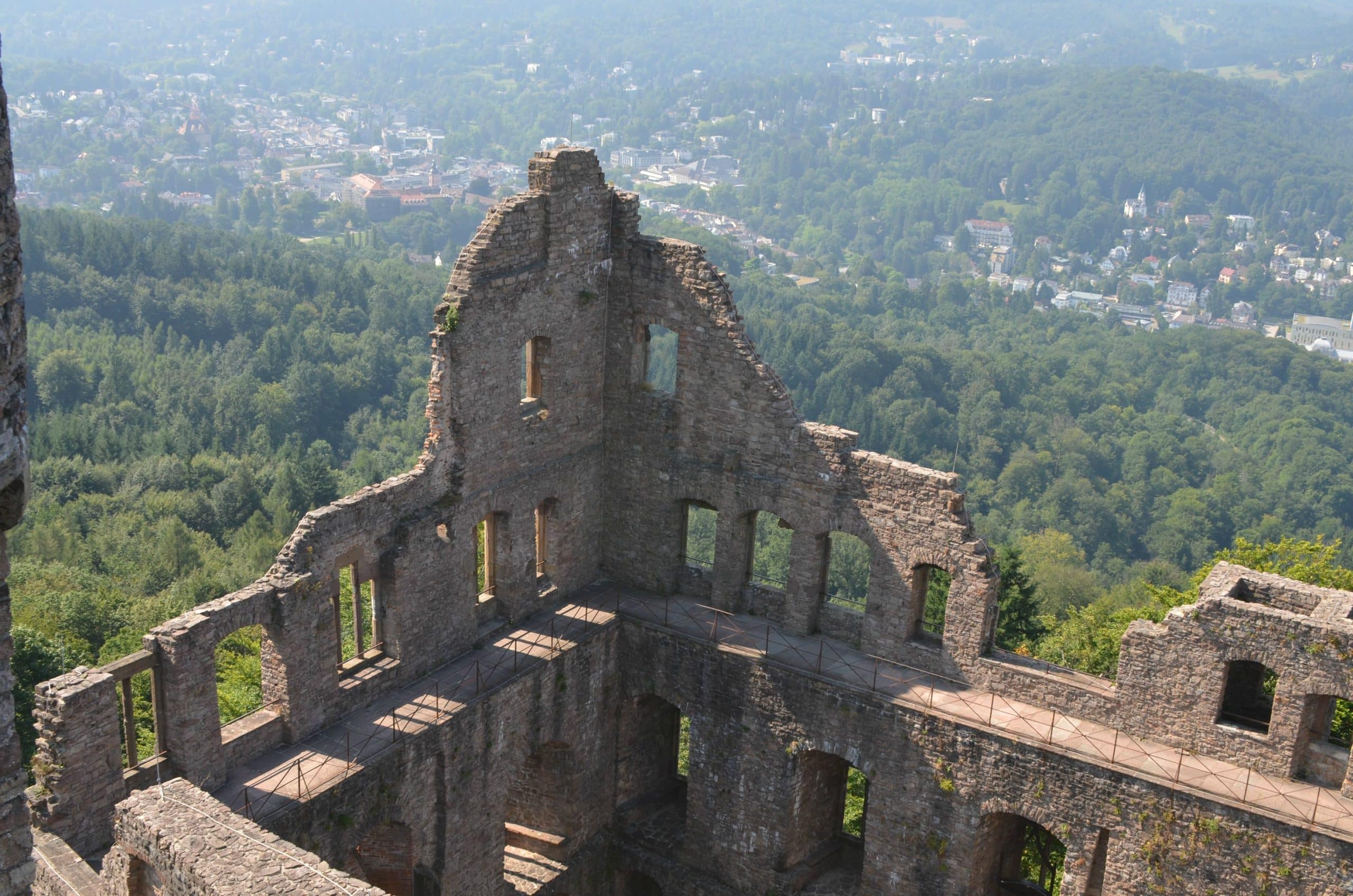 Hohenbaden Castle Ruins. Fly Private to Baden-Baden.